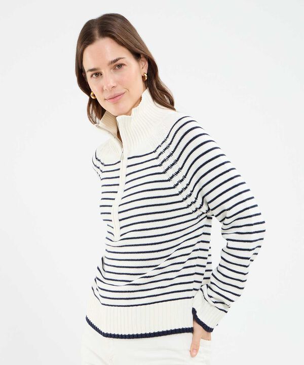 Saco preteñido con cremallera para mujer image number null