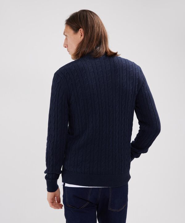 Saco Cuello Alto Con Cremallera