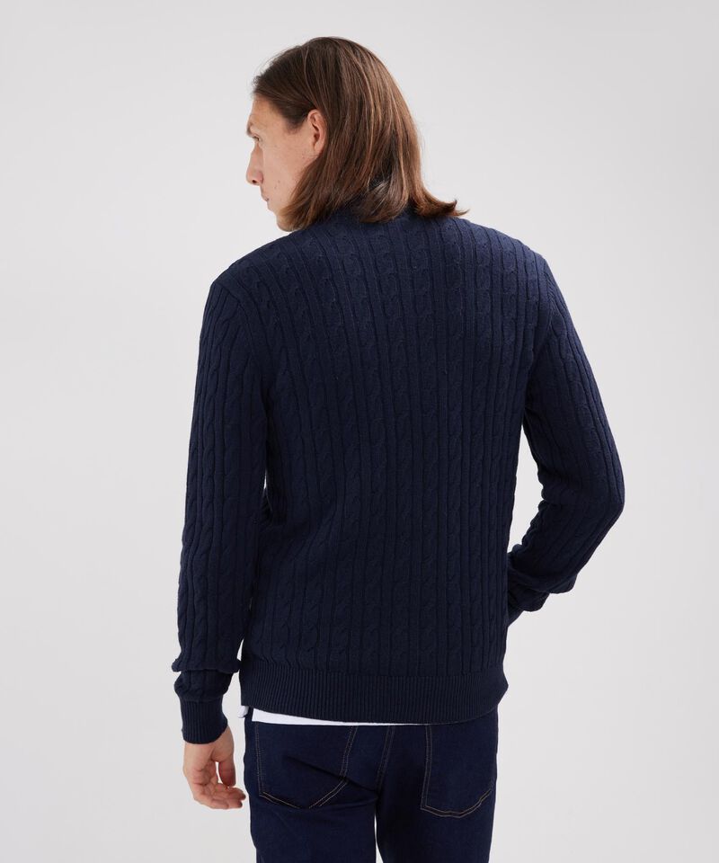 Saco Cuello Alto Con Cremallera