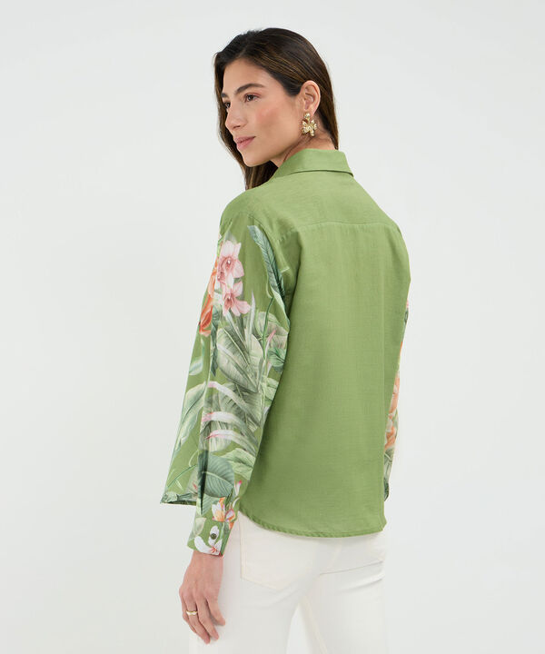 Camisa Estampado Floral