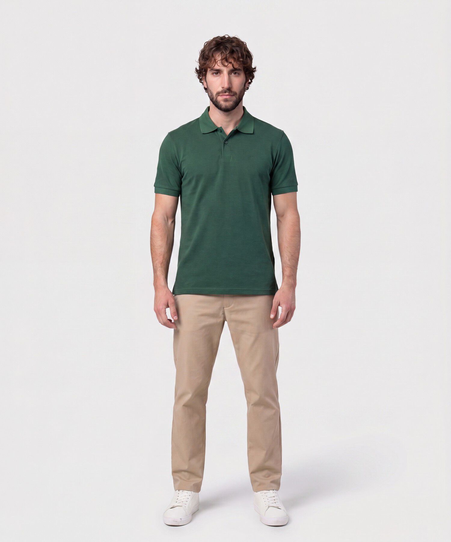 Polo Con Bordado Para Hombre