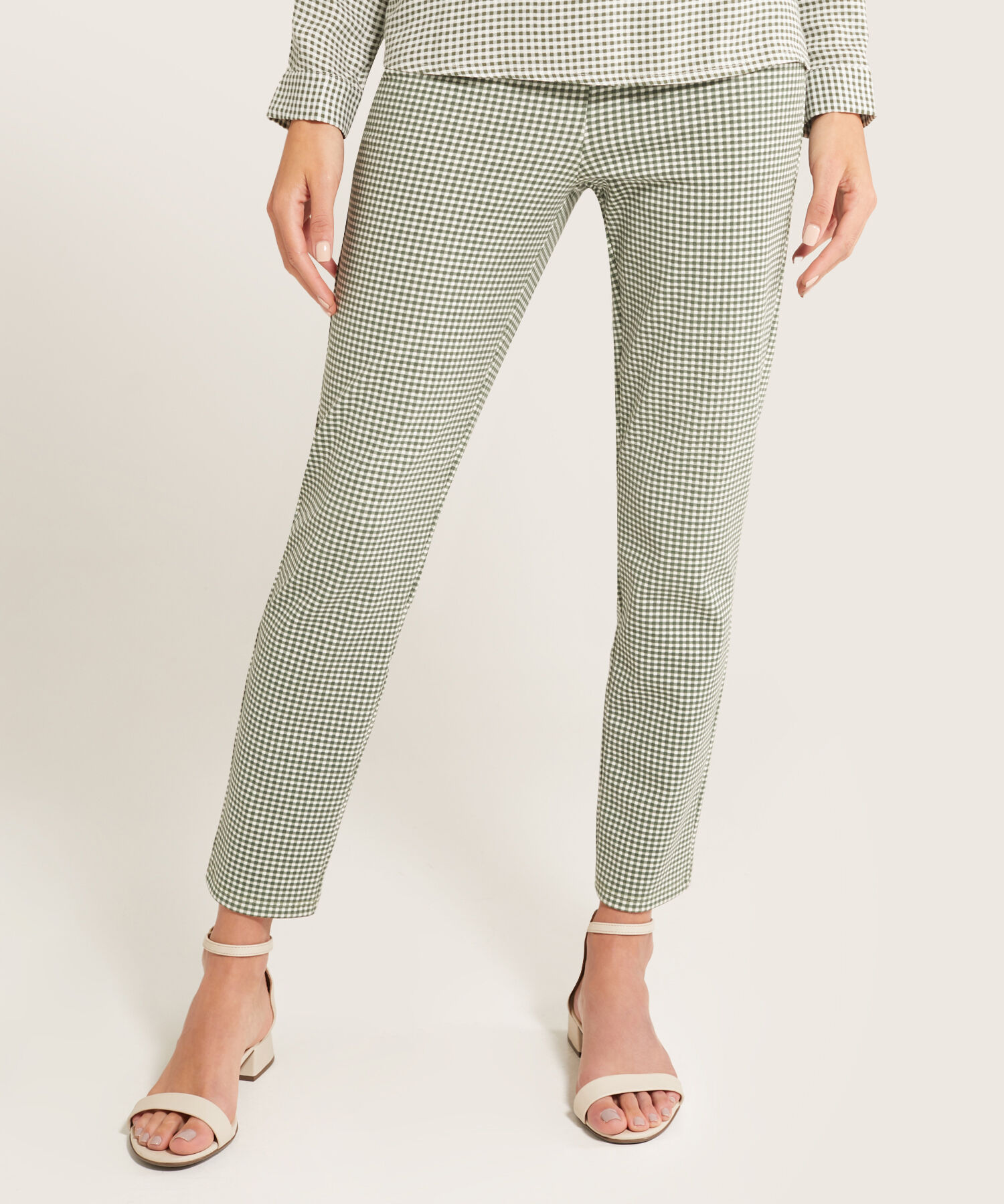 Leggins Tiro Alto Estampado Cuadros