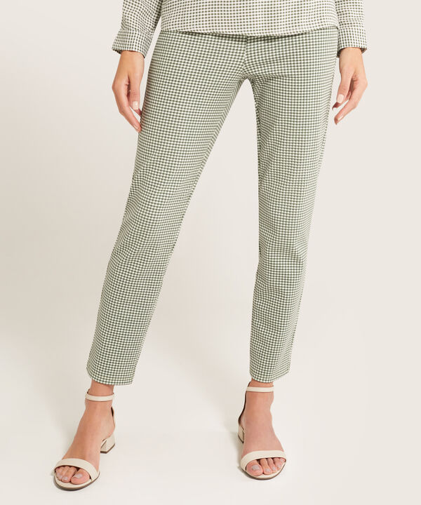 Leggins Tiro Alto Estampado Cuadros