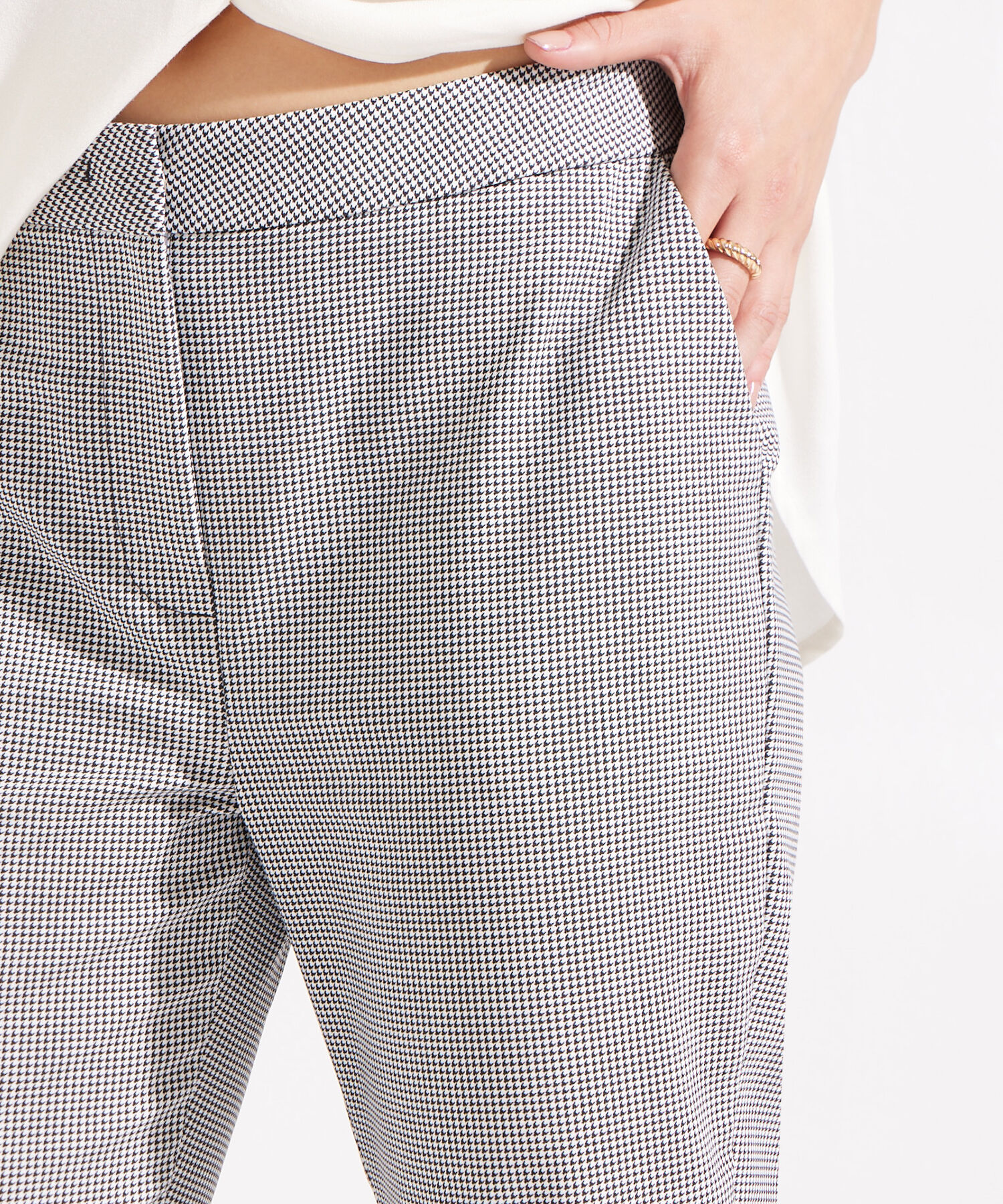 Pantalon Clásico Estampado