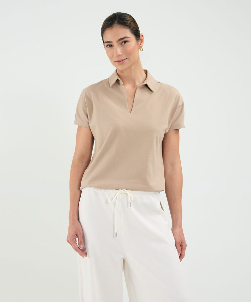 Polo Escote en V