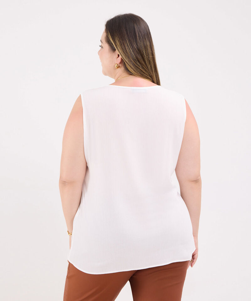 Blusa Manga Sisa Top Interno