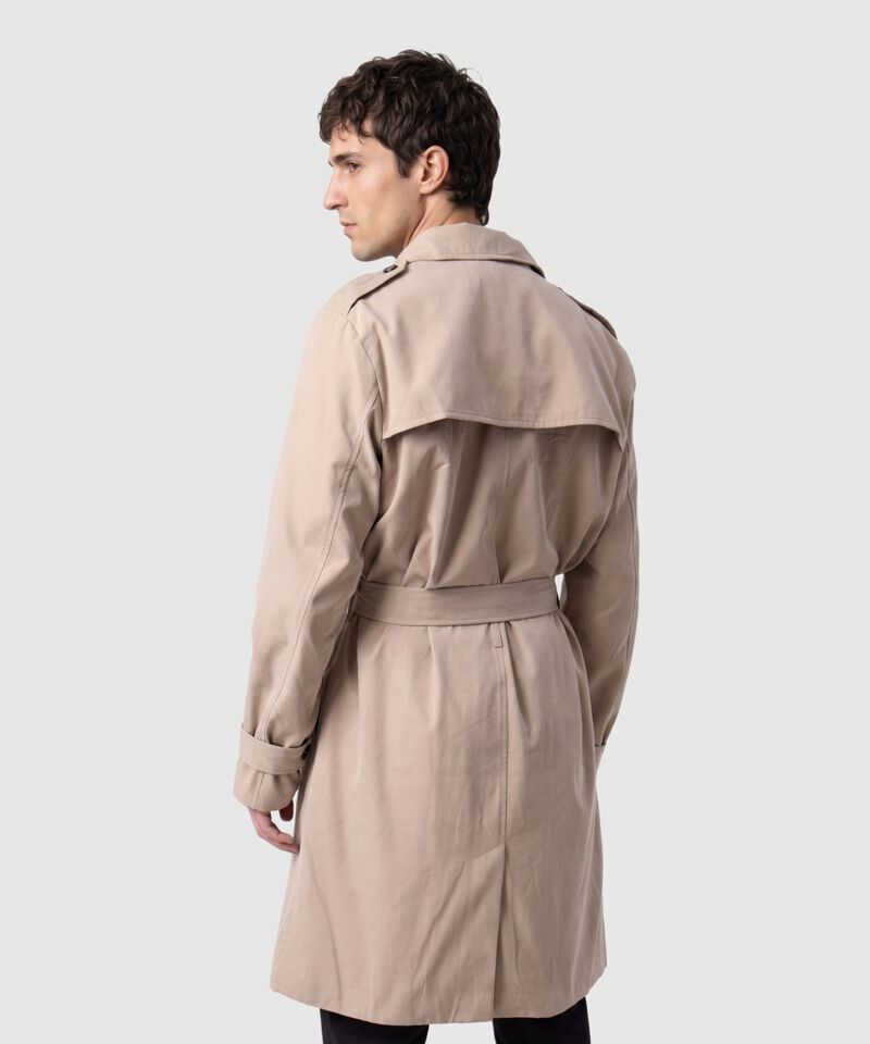 Chaqueta Trench Coat Unicolor