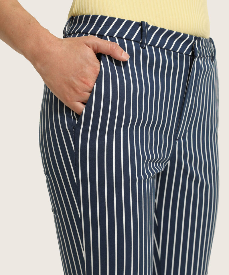 Pantalón Capri a Rayas