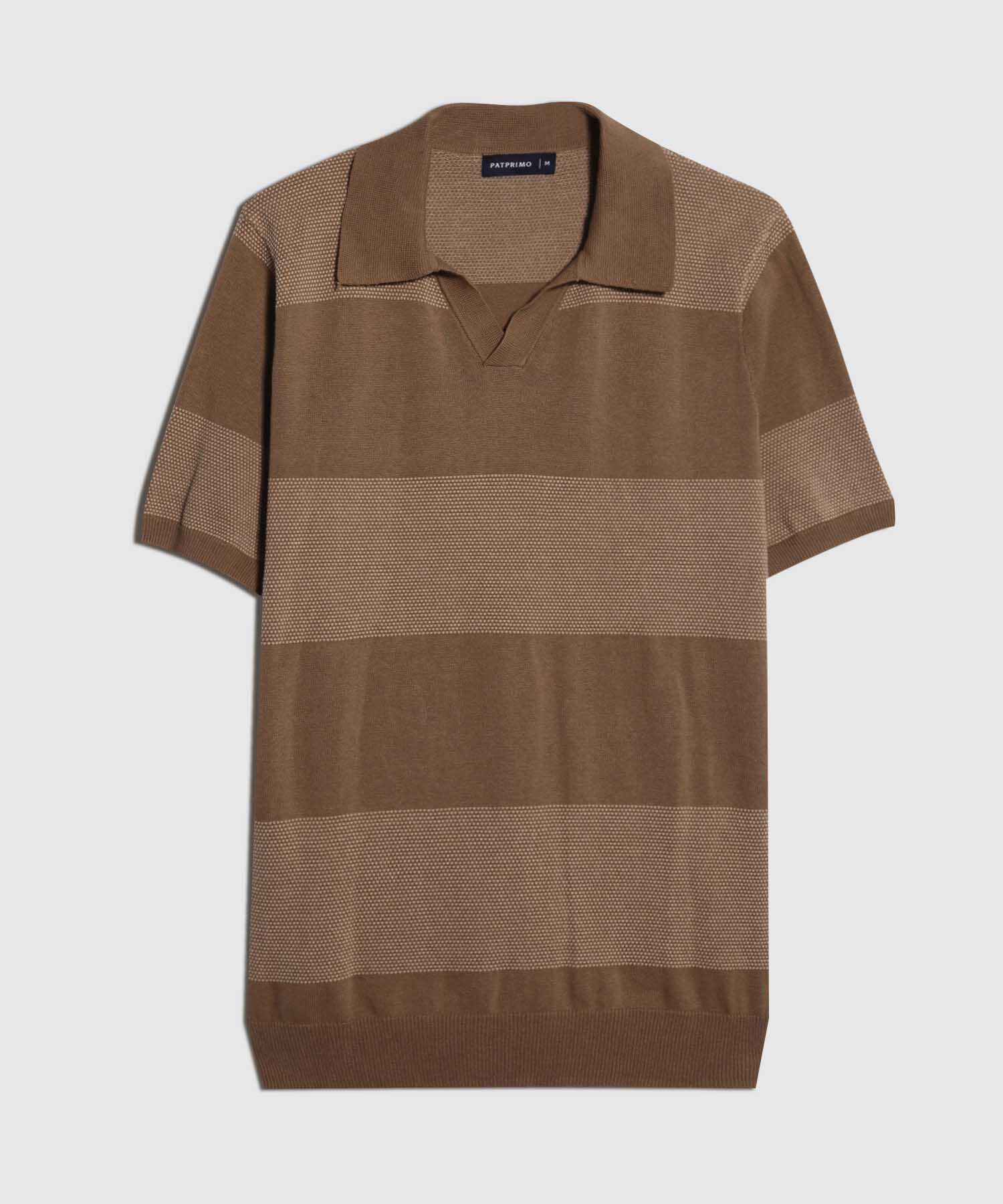 Polo Tejida a Rayas