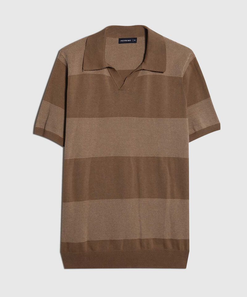 Polo Tejida a Rayas