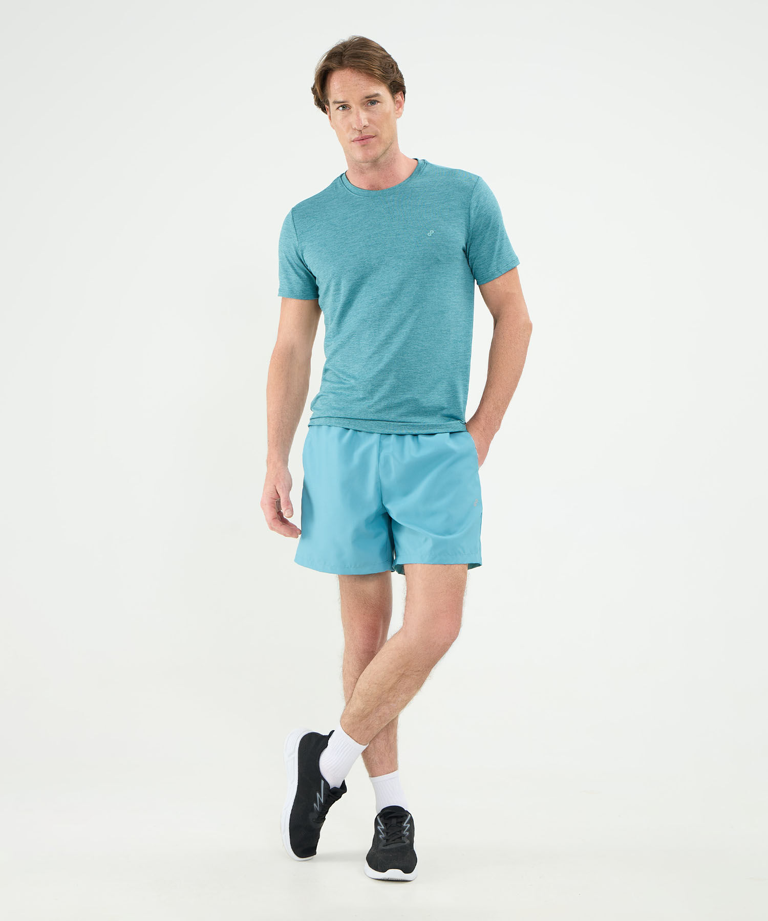 Bermuda Running Con Boxer Interno