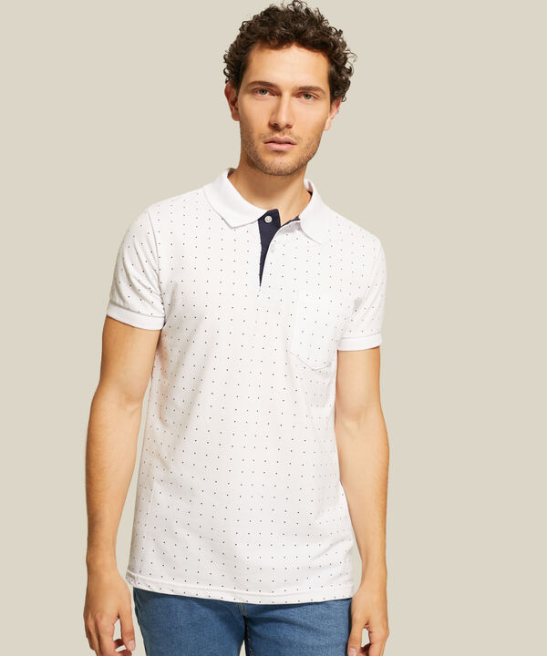 Polo Corte Slim Fit Blanco image number null