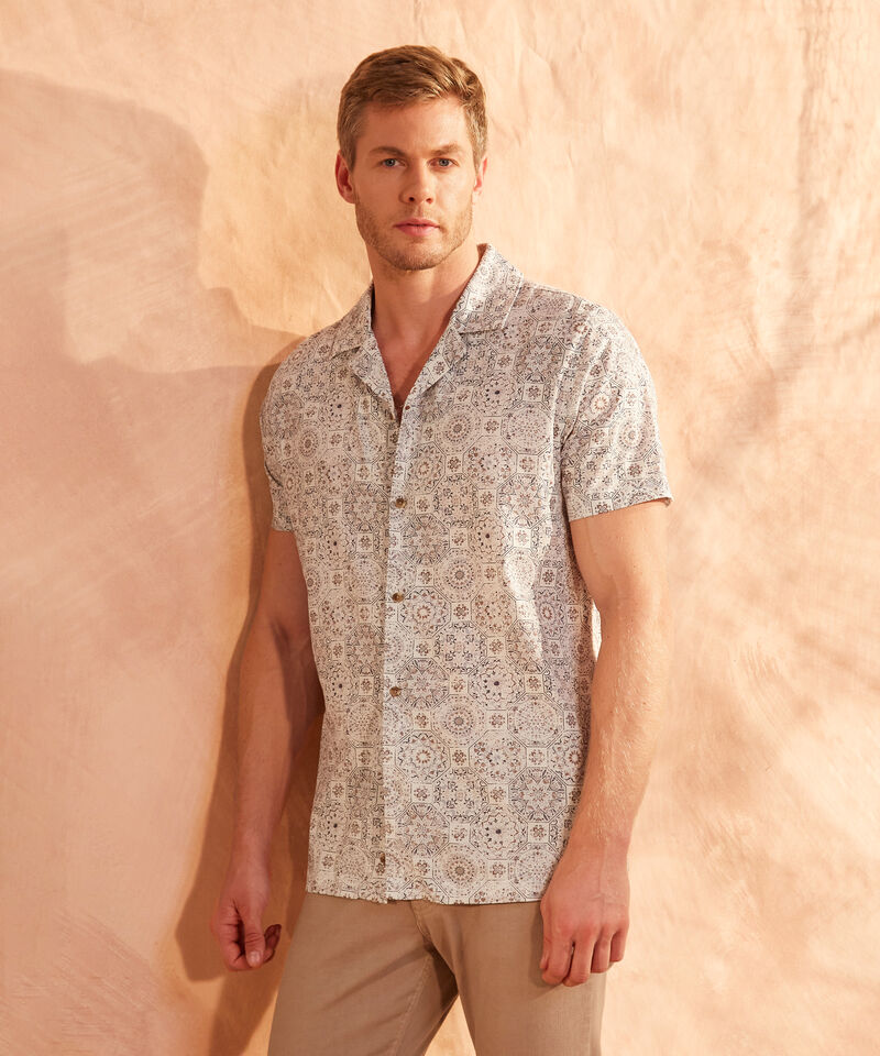 Camisa Manga Corta Estampado