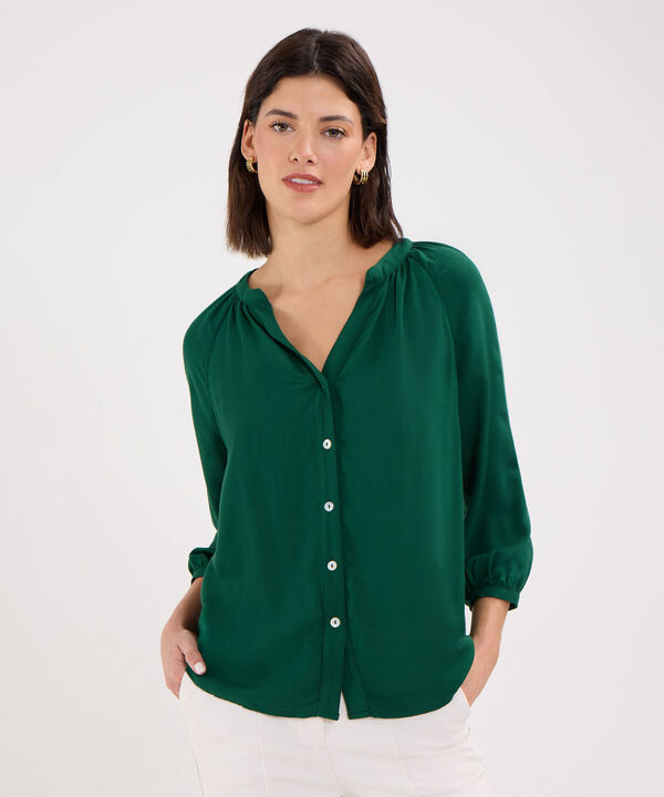 Blusa Cuello Mao