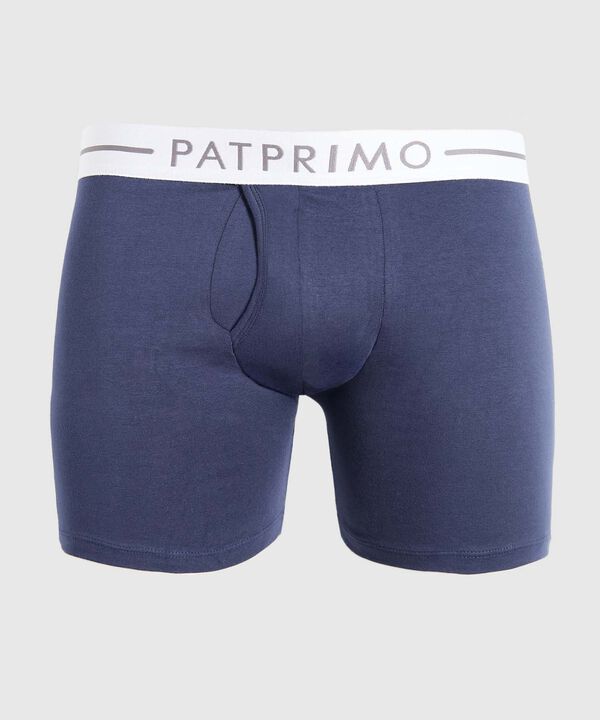 Boxer Para Hombre Con Bragueta Funcional En Lycra-Algodón image number null