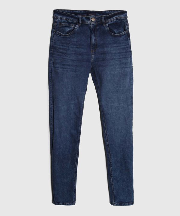 Jean Skinny Tono Azul Medio Oscuro