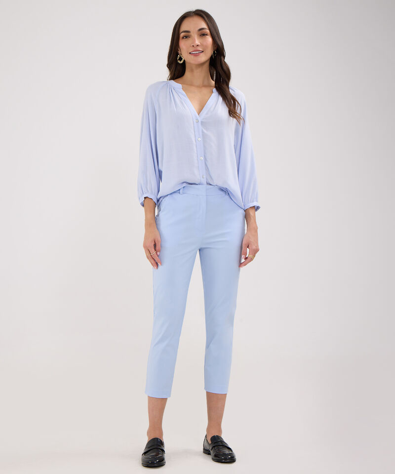 Pantalon Capri Unicolor