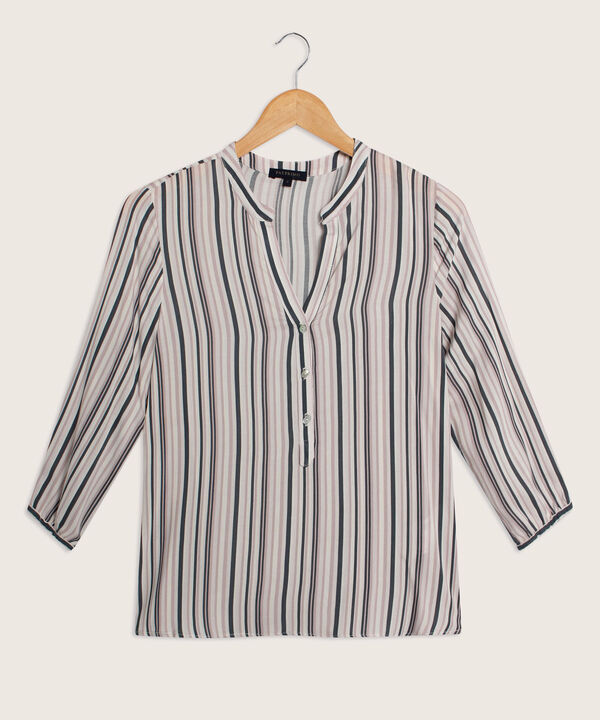 Blusa con Estampado de Animal