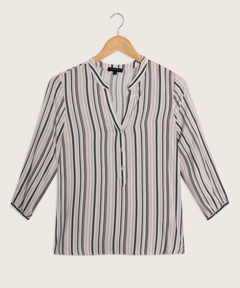 Blusa con Estampado de Animal