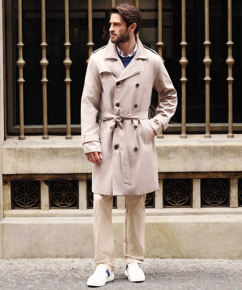 Pantal&oacute;n Unicolor Para Hombre