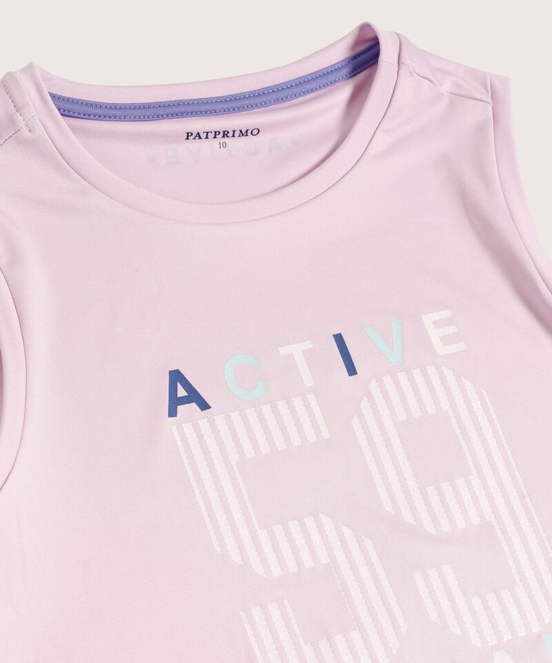 Camiseta Atlética Cuello Redondo