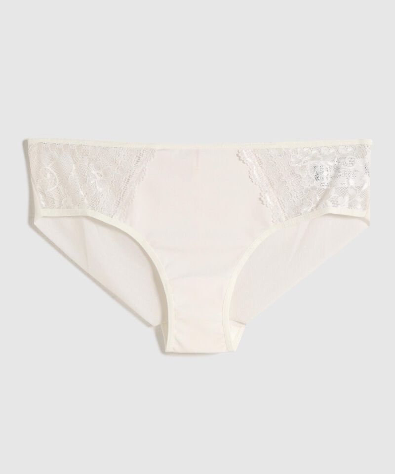Panty Hipster Con Encaje 