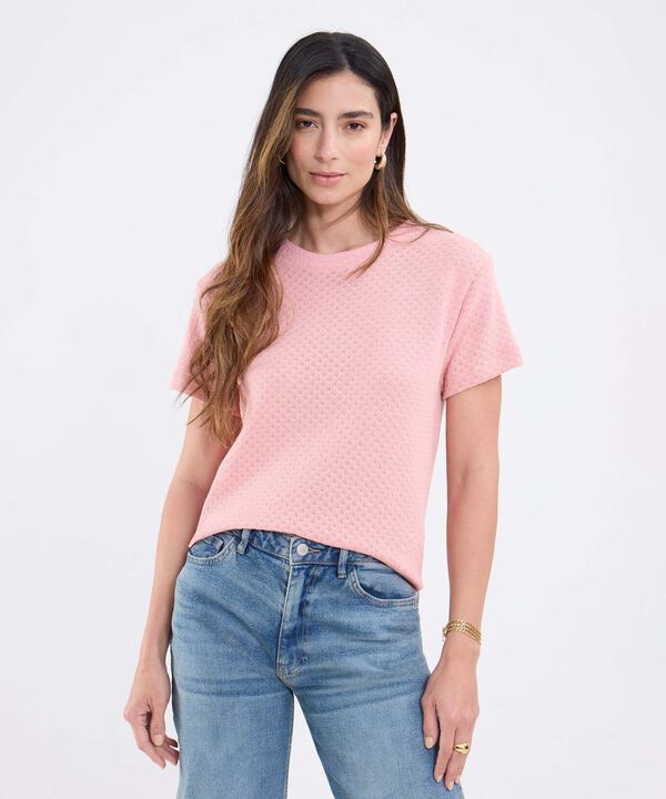 Camiseta Unicolor Cuello Redondo image number null