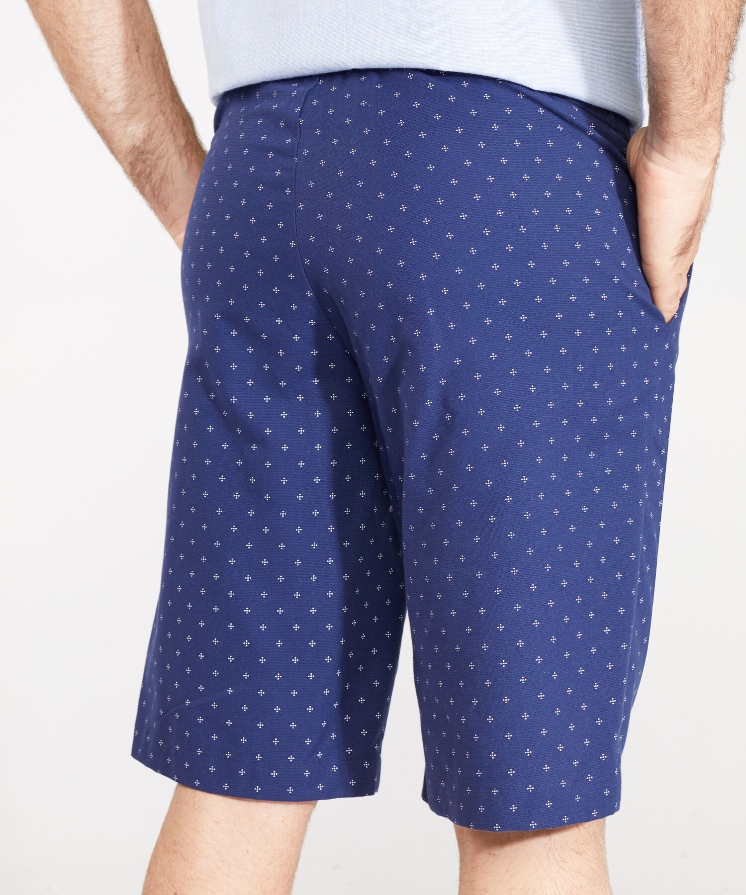 Bermuda Estampada Tipo Chino Con Cordón Interno Ajustable