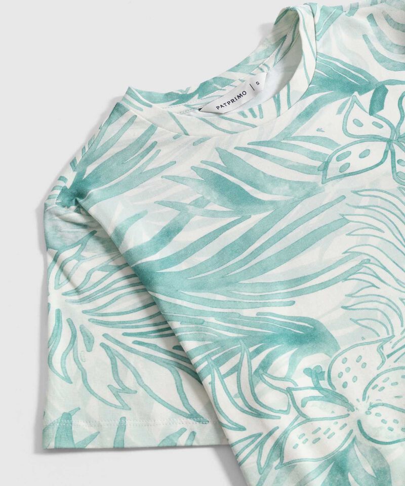 Camiseta Con Estampado Para Mujer