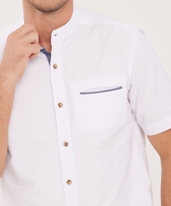Camisa Manga Corta Cuello Neru