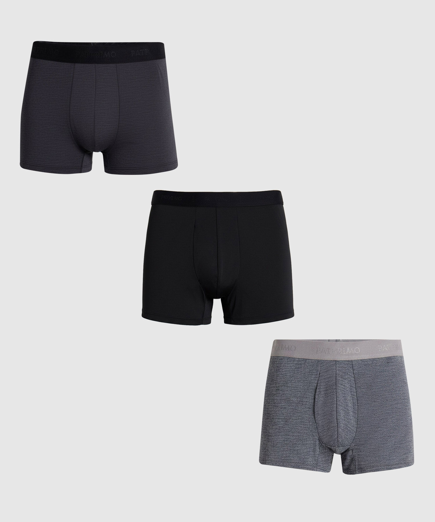 Pack X3 B&oacute;xer Para Hombre En Tela Texturizada