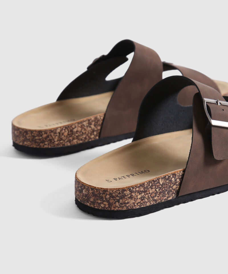 Sandalias en Efecto Cuero