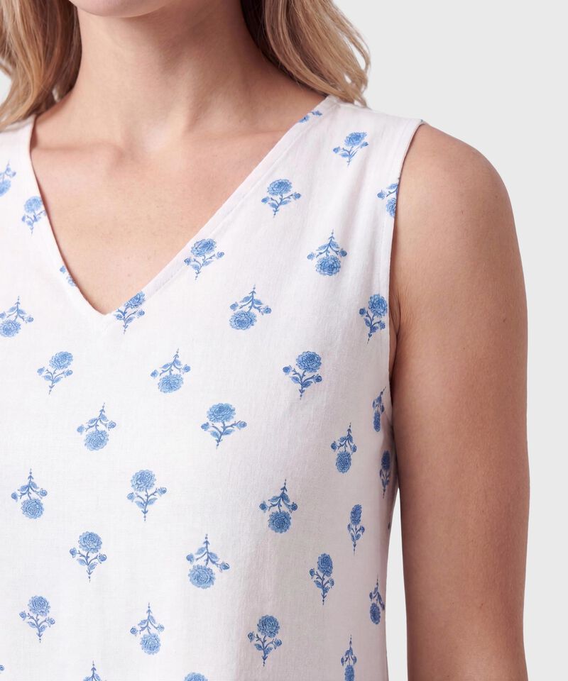 Vestido Midi Estampado Para Mujer