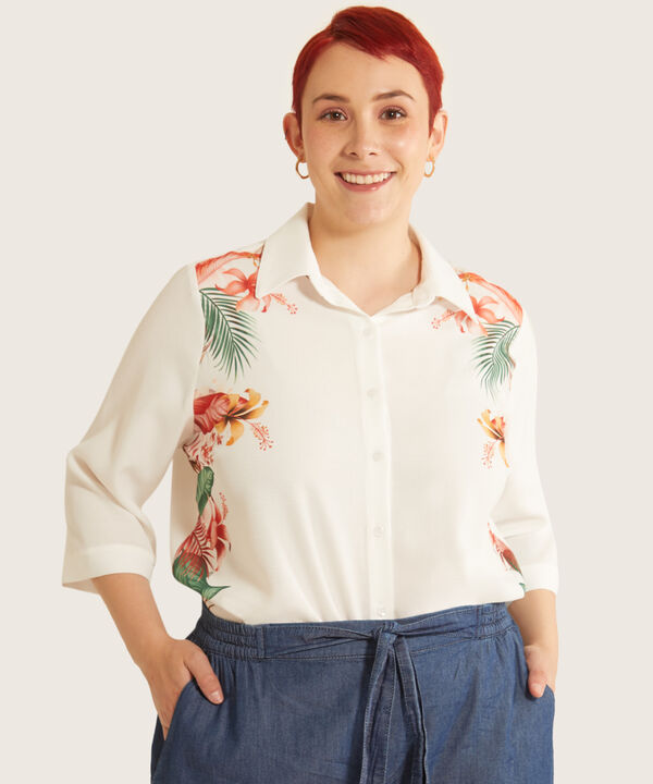Camisa Manga 3/4 Sublimada