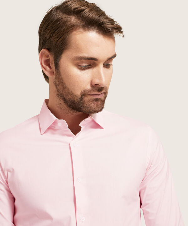Camisa Corbatera Manga Larga