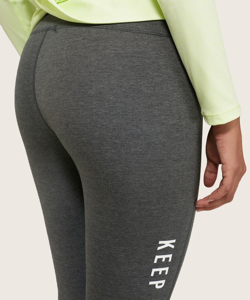 Leggings Con Estampado Screen En Costados