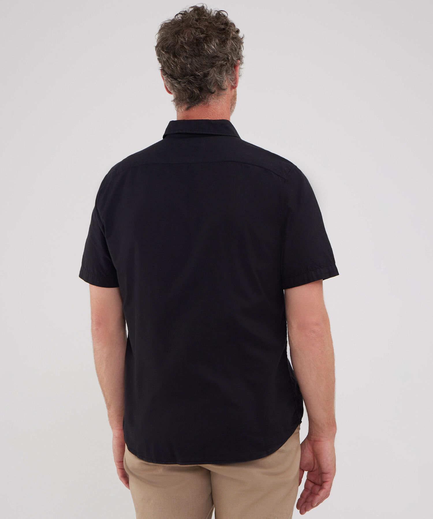 Camisa Manga Corta Unicolor