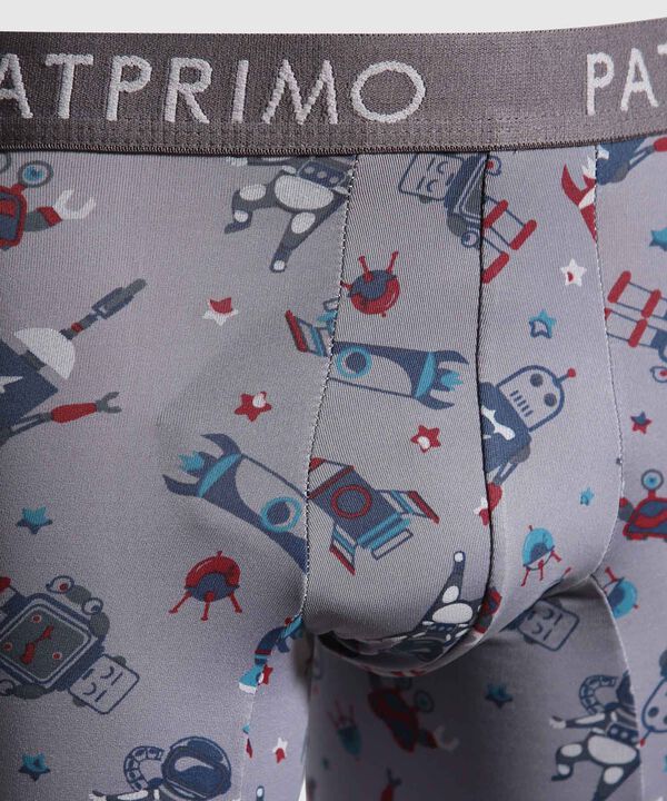 Pantaloncillo Boxer Estampado En Microfribra Junior 