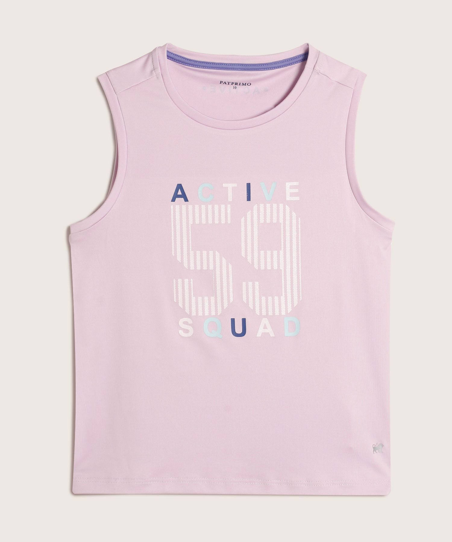 Camiseta Atlética Cuello Redondo