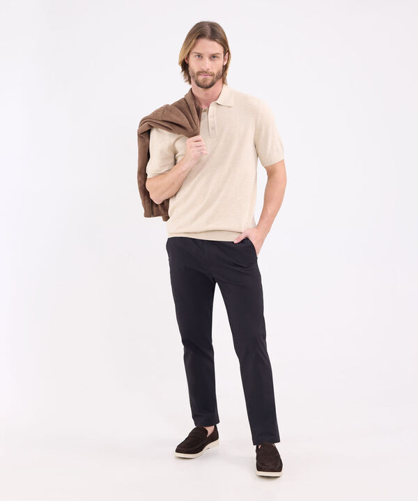 Polo Tejida Para Hombre image number null