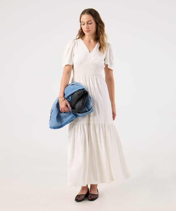 Vestido Largo Unicolor  image number null