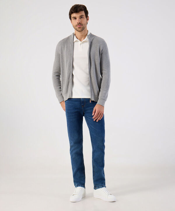 Jeans Regular Con Cinco Bolsillos Para Hombre image number null