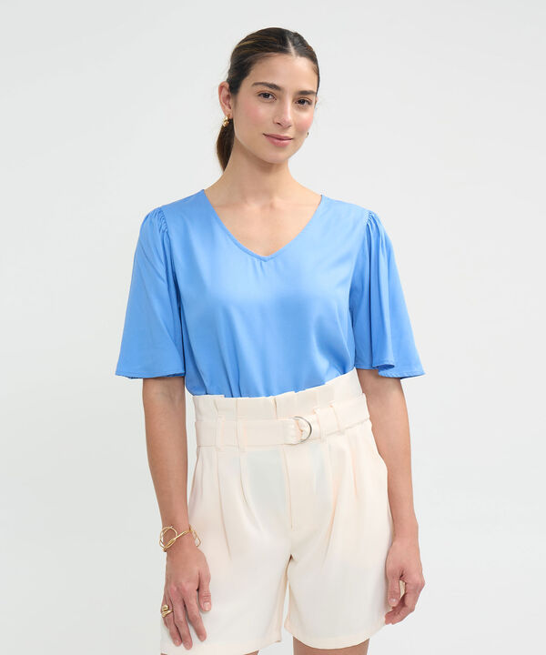 Blusa Manga Acampanada image number null