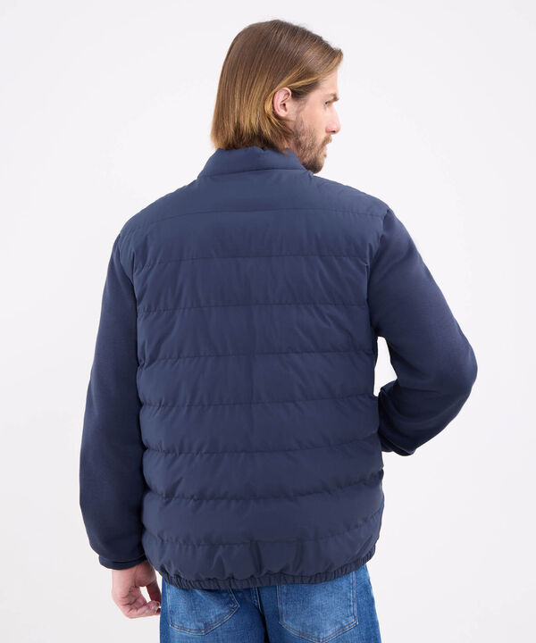 Chaqueta Acolchada Con Cuello