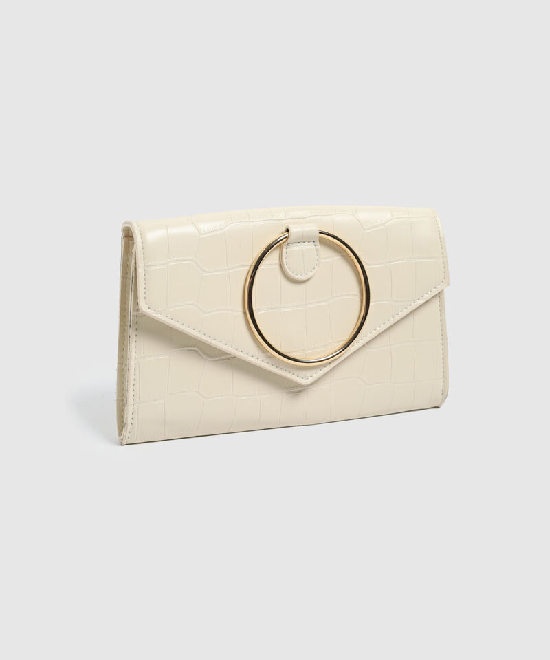 Bolso De Cadena Con Argolla Para Mujer