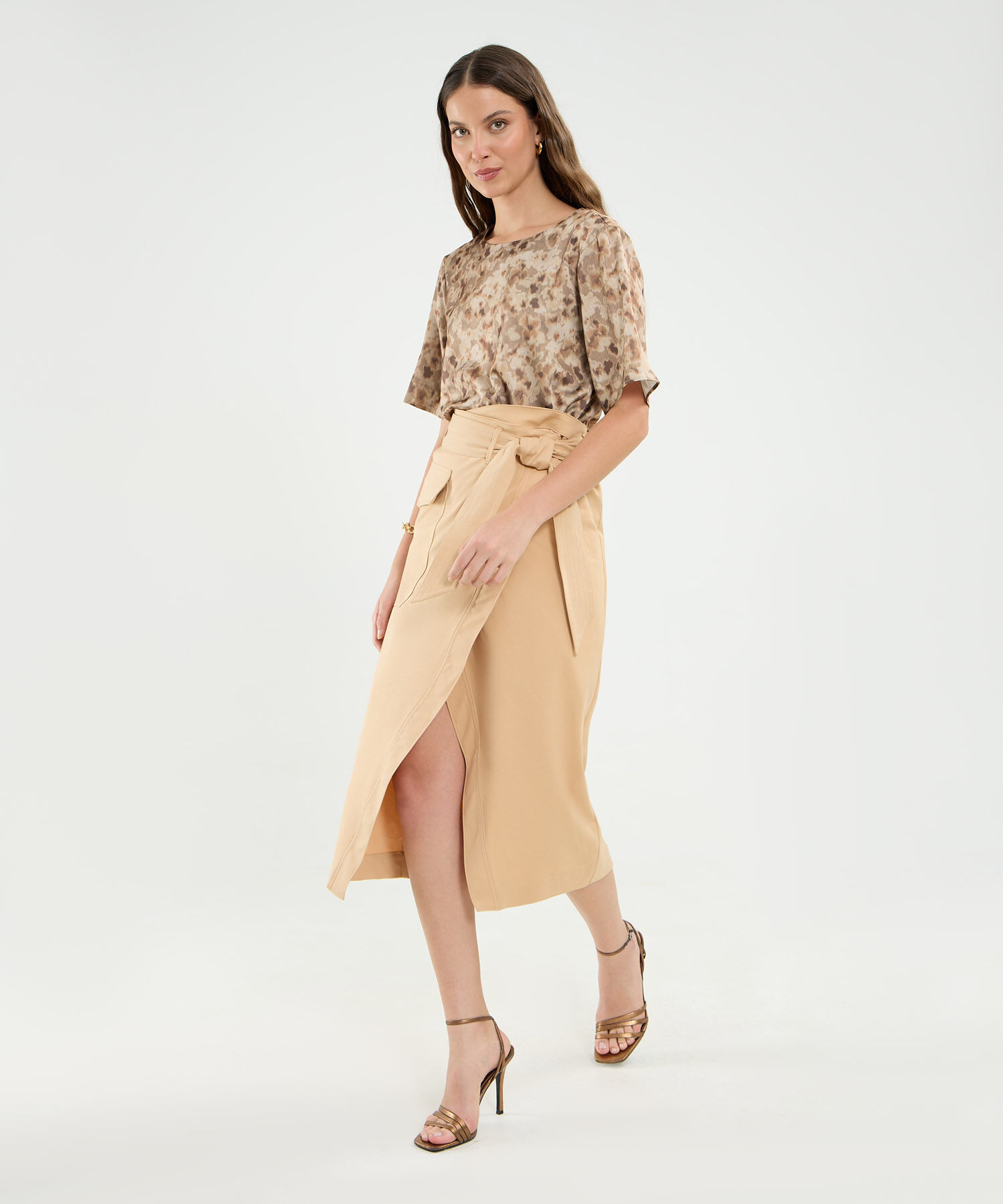 Falda Cargo Para Mujer