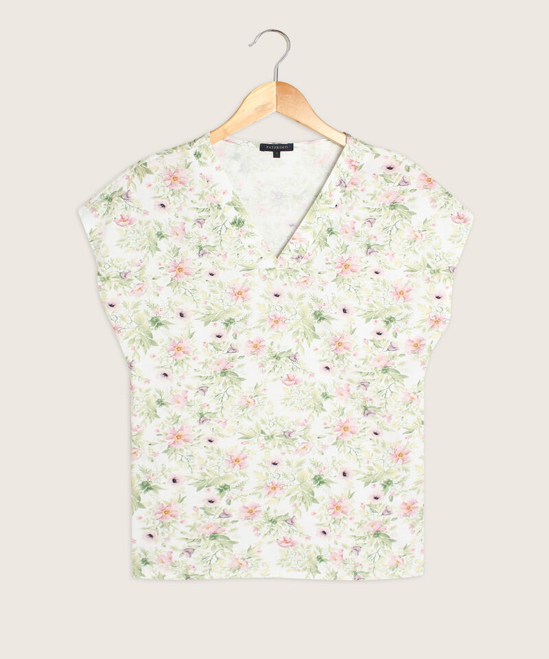 Camiseta Estampada  Manga Corta