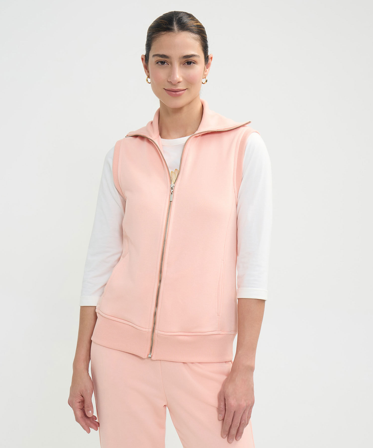 Conjunto de Sudadera con Chaleco