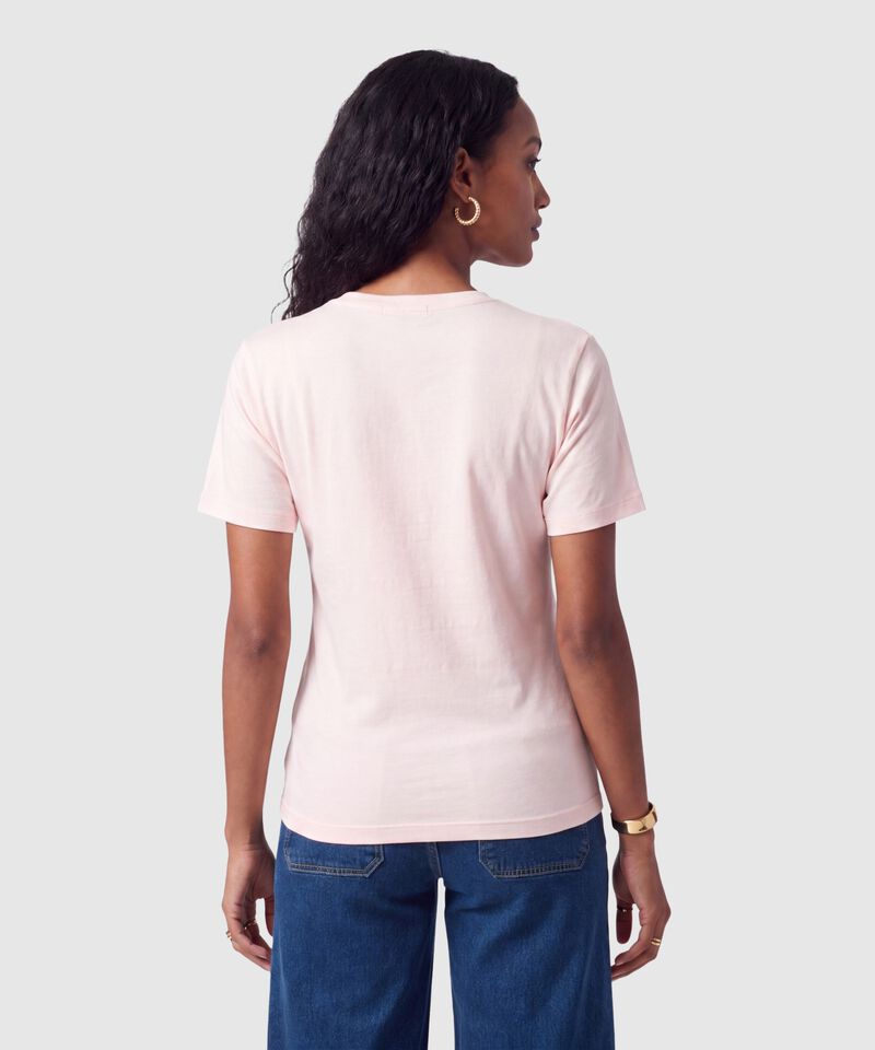 Camiseta Con Dise&ntilde;o Relieve Mujer