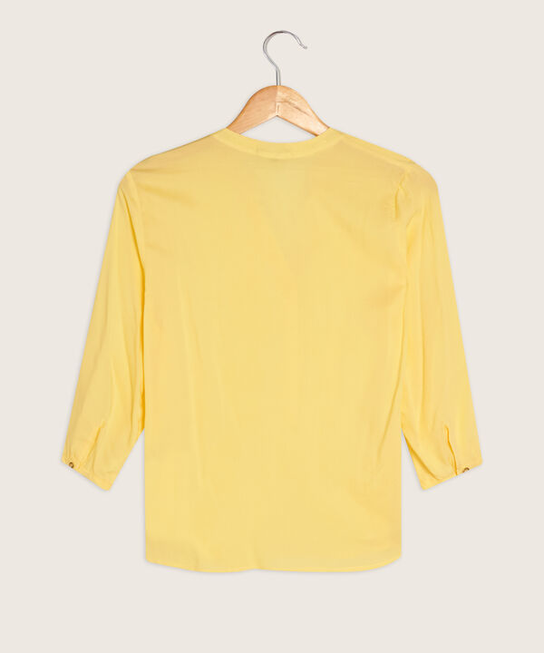 Blusa Manga 3/4 Unicolor